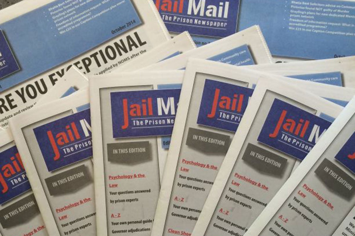 Jail Mail is a national newspaper with a difference – it's only ...