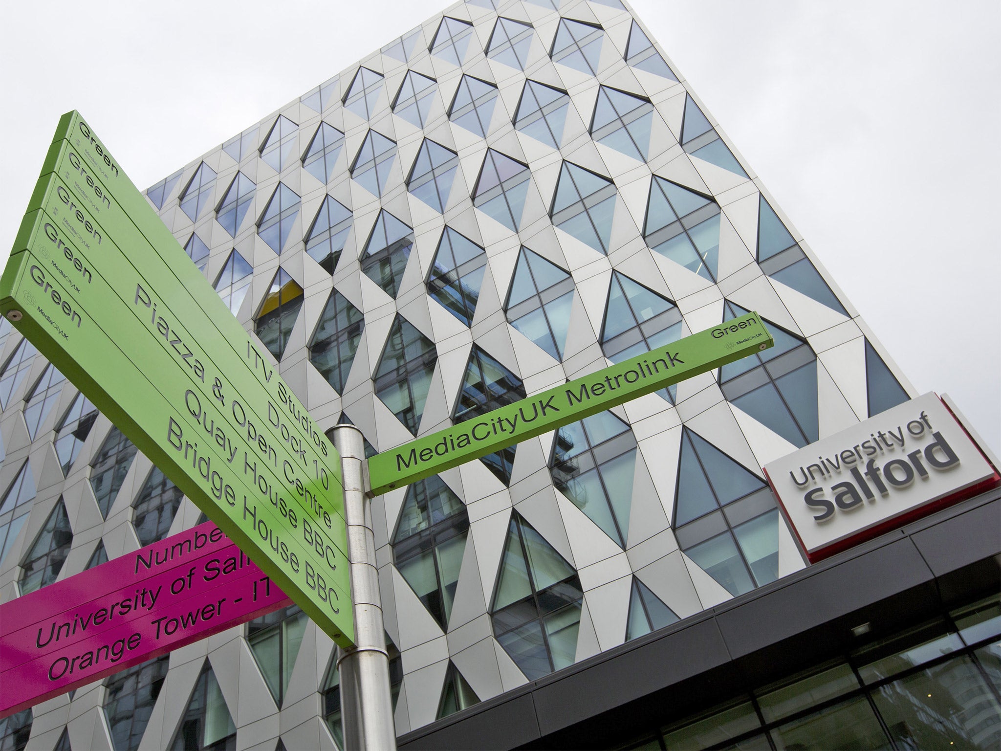 Creative hub: the MediaCityUK campus