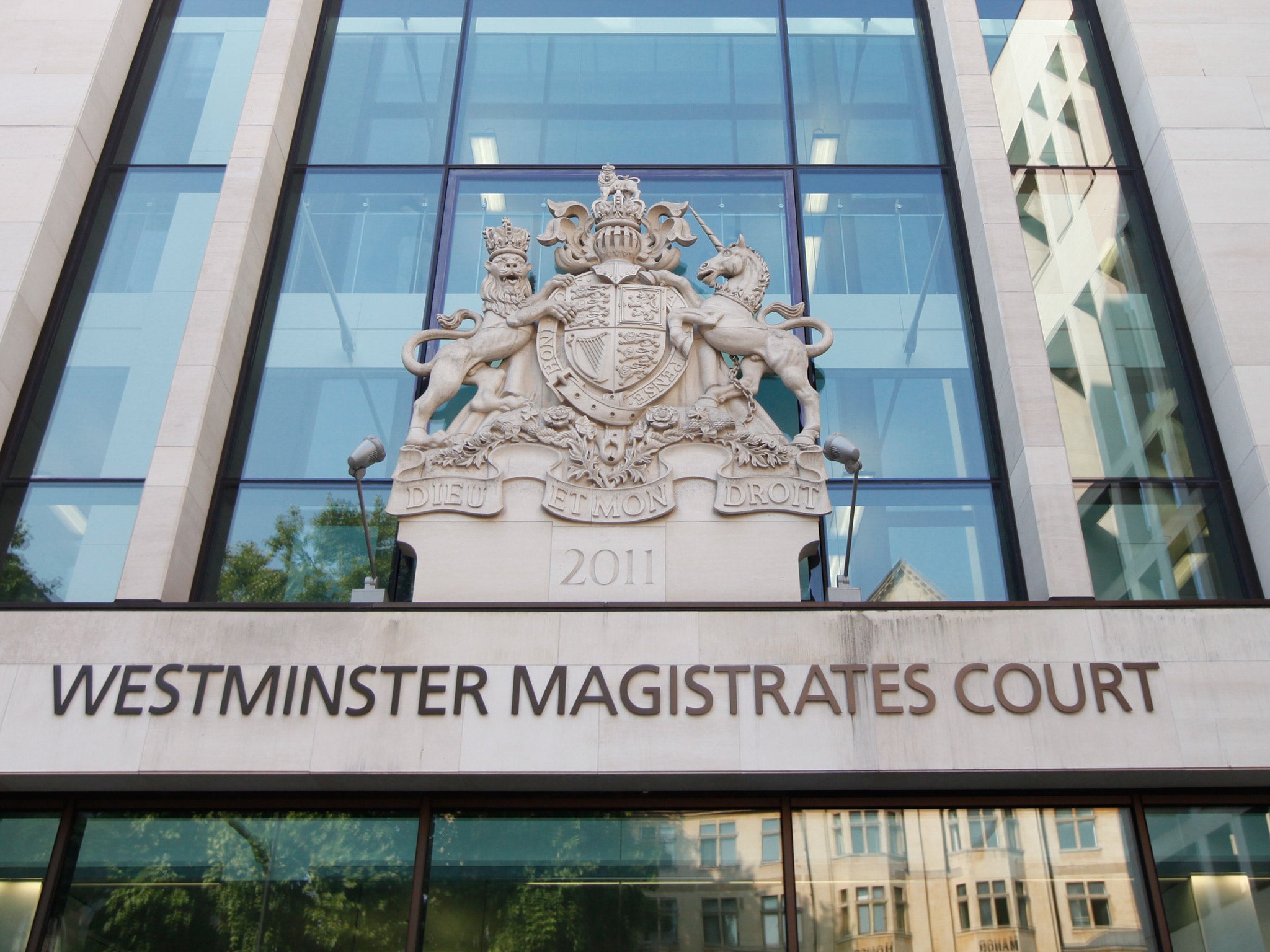 London's Westminster Magistrates' Court