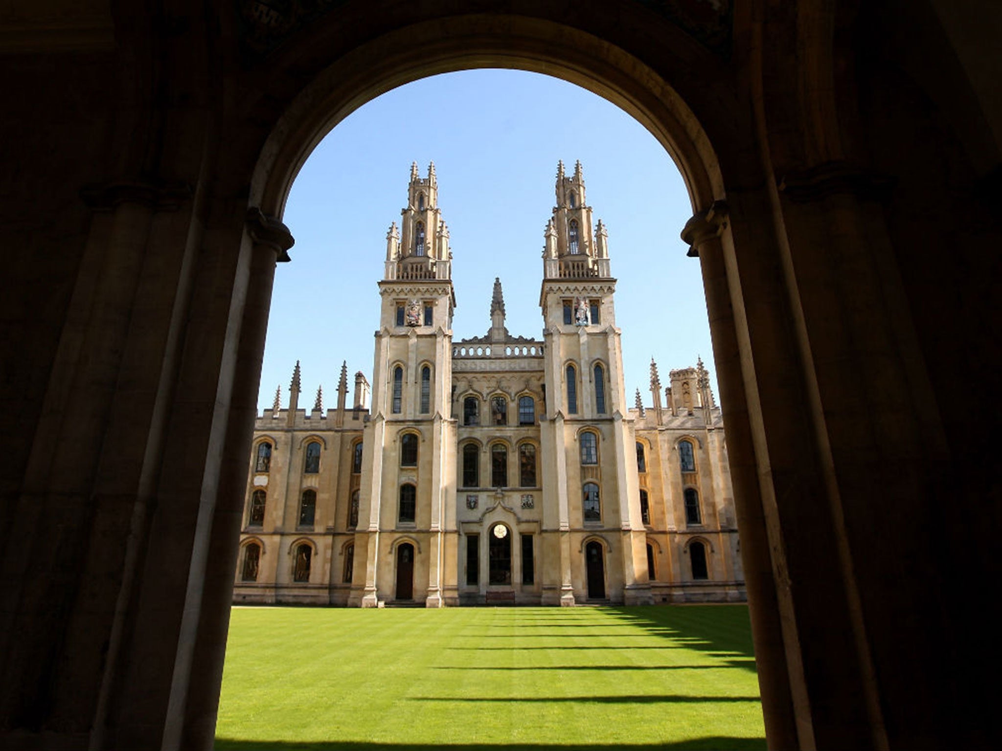 The University of Oxford, pictured