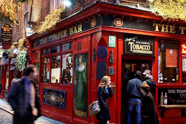 Happy hour: The Temple Bar
