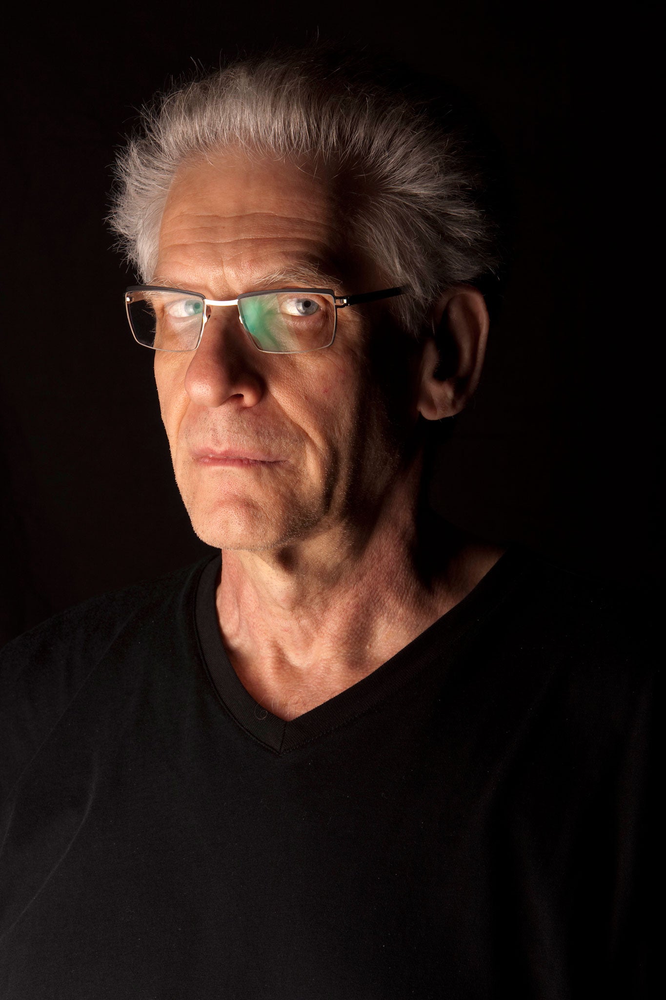 Perversely playful: Director David Cronenberg