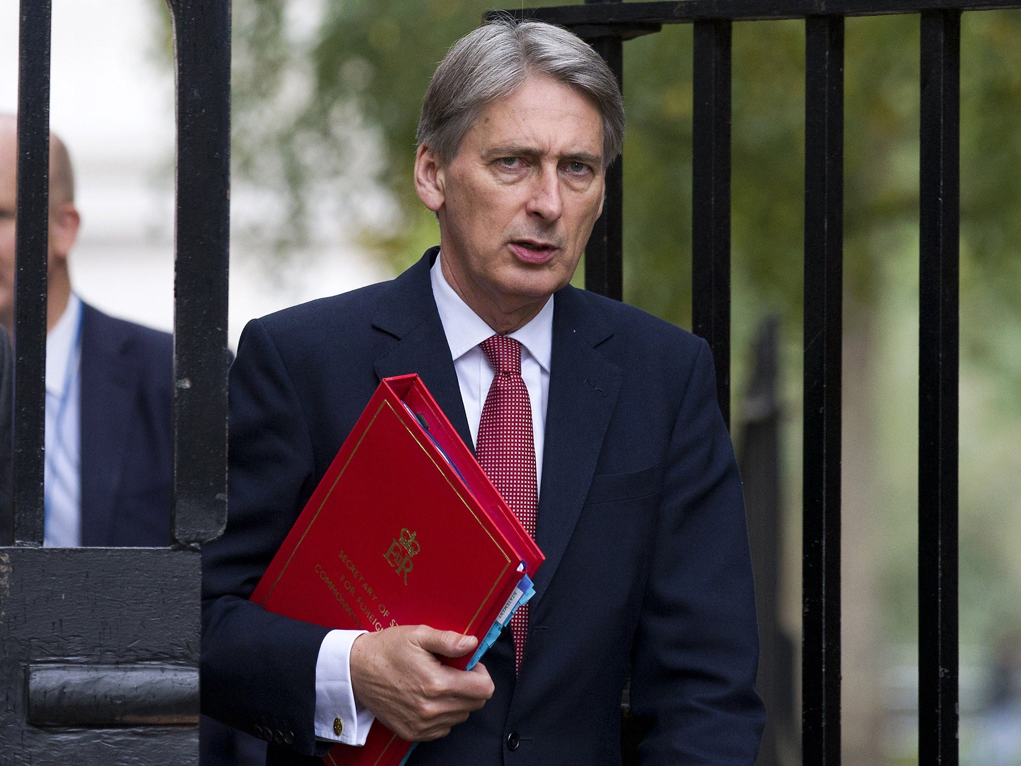 Philip Hammond's fiercely Eurosceptic remarks came as a Bill enshrining the referendum in law cleared its first parliamentary hurdle.