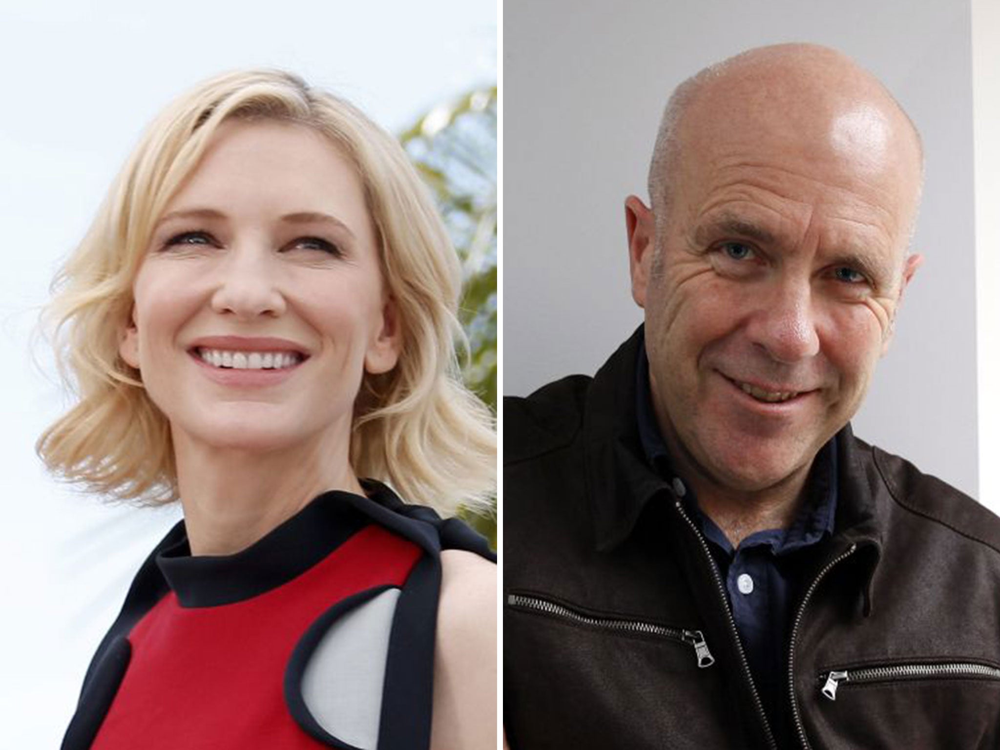 On top of the world: Actress Cate Blanchett and author Richard Flanagan