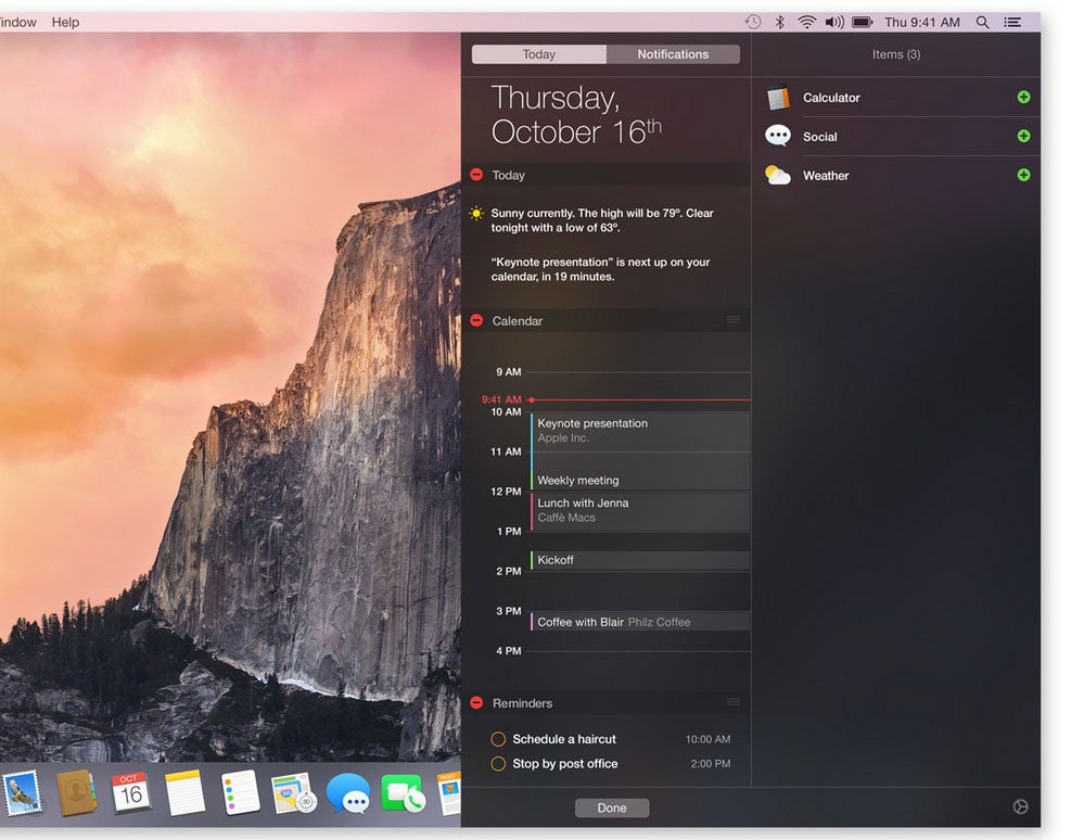 The improved Notification Center is one of the features to make the leap from mobile to desktop.