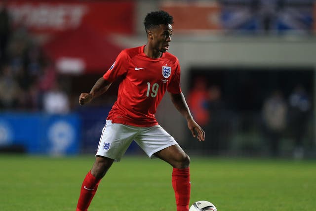 Raheem Sterling came on as a substitute against Estonia