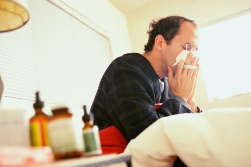Man flu is not a myth, with men more vulnerable to sickness due to a lack of oestrogen