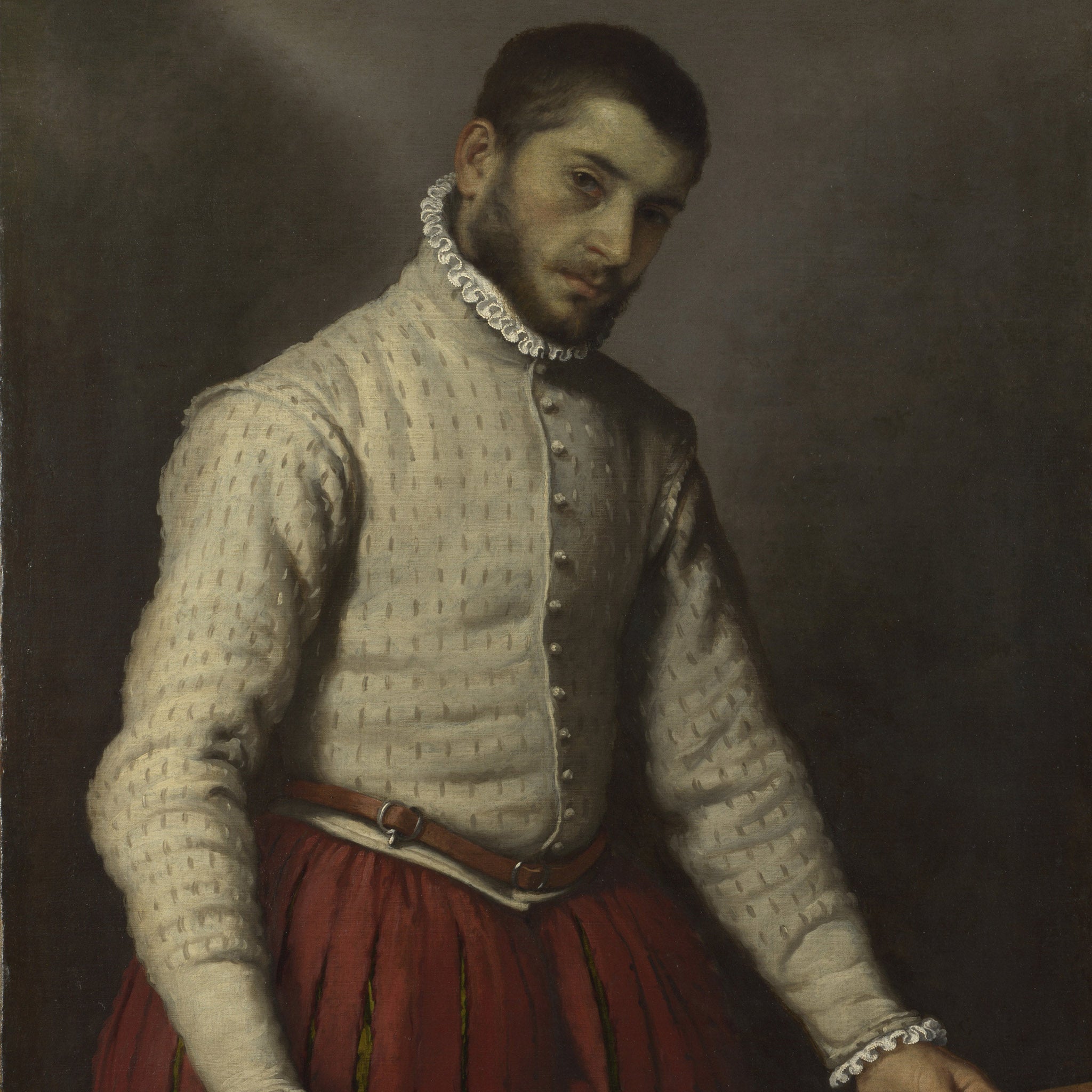 Giovanni Battista Moroni at the Royal Academy
25 October 2014 to 25 January 2015
Key. 32 / Cat. 0
Giovanni Battista Moroni
The Tailor, 1565-70