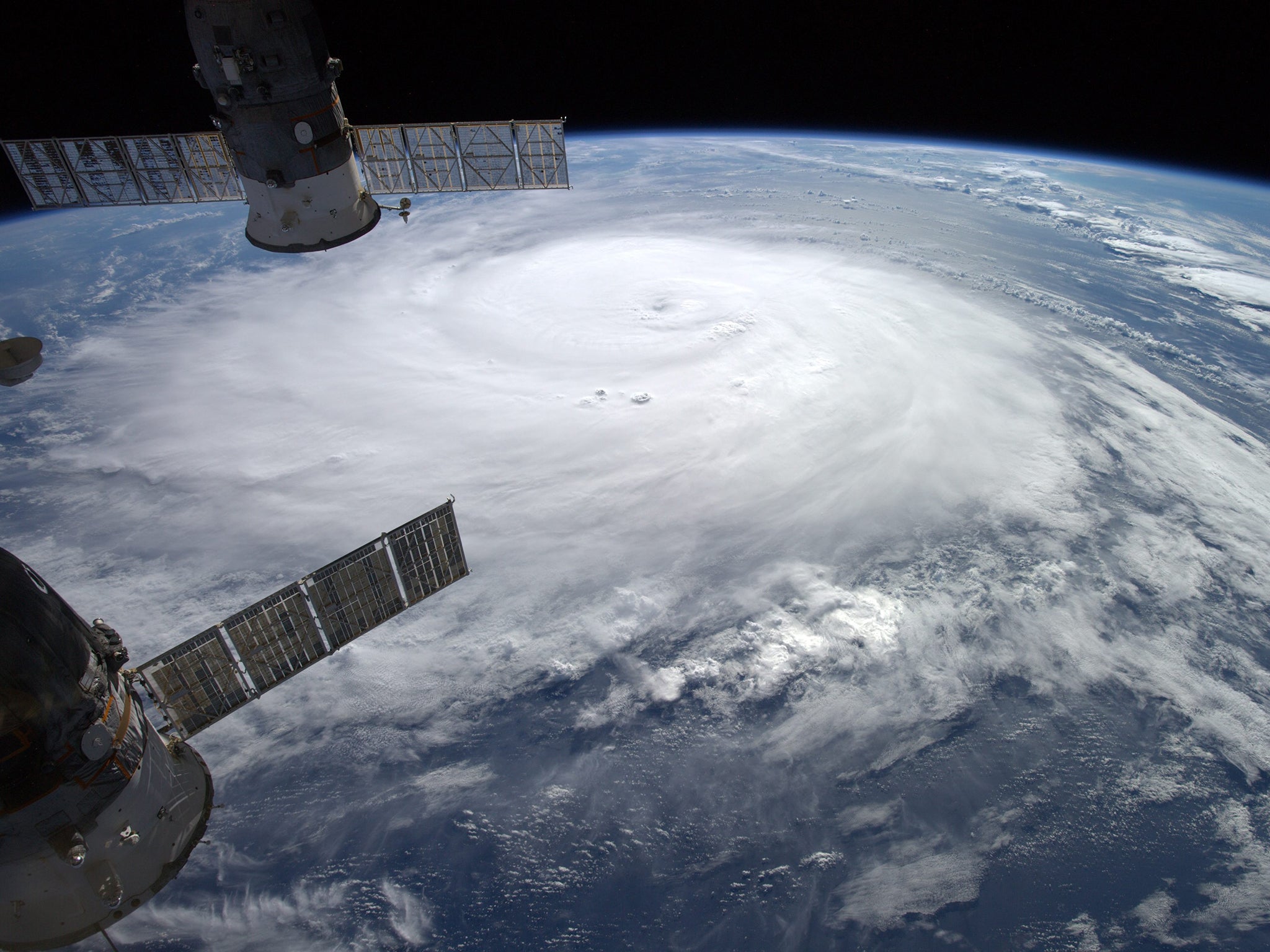 PHOTOS: Hurricane Florence from International Space Station