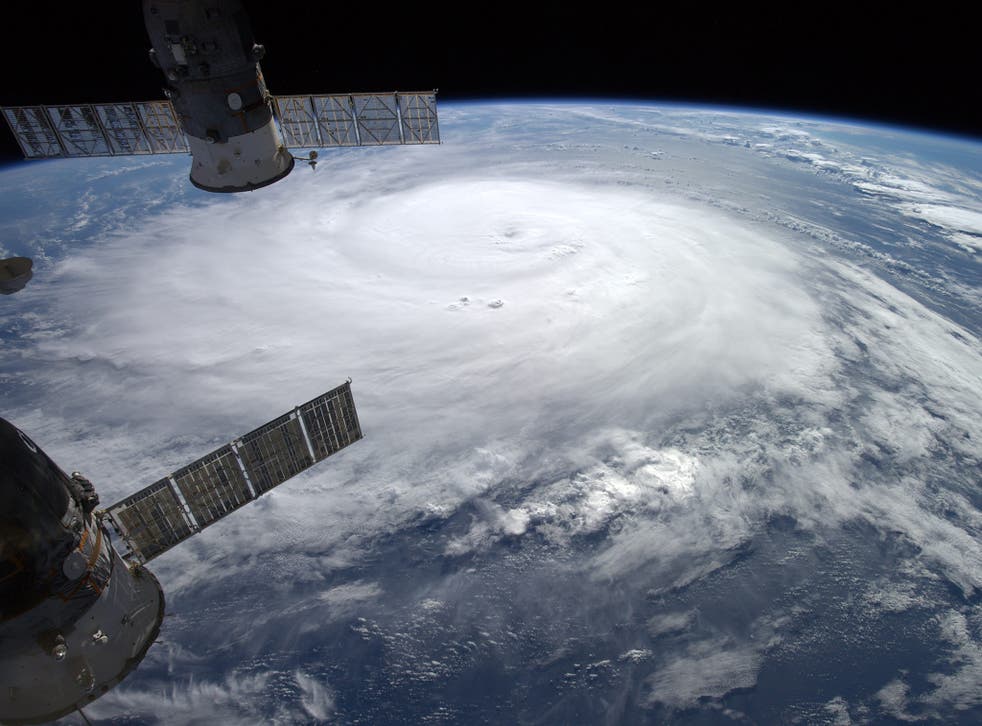 Hurricane Gonzalo seen from space, the storm will have lost most of its power by the time it reaches the other side of the Atlantic