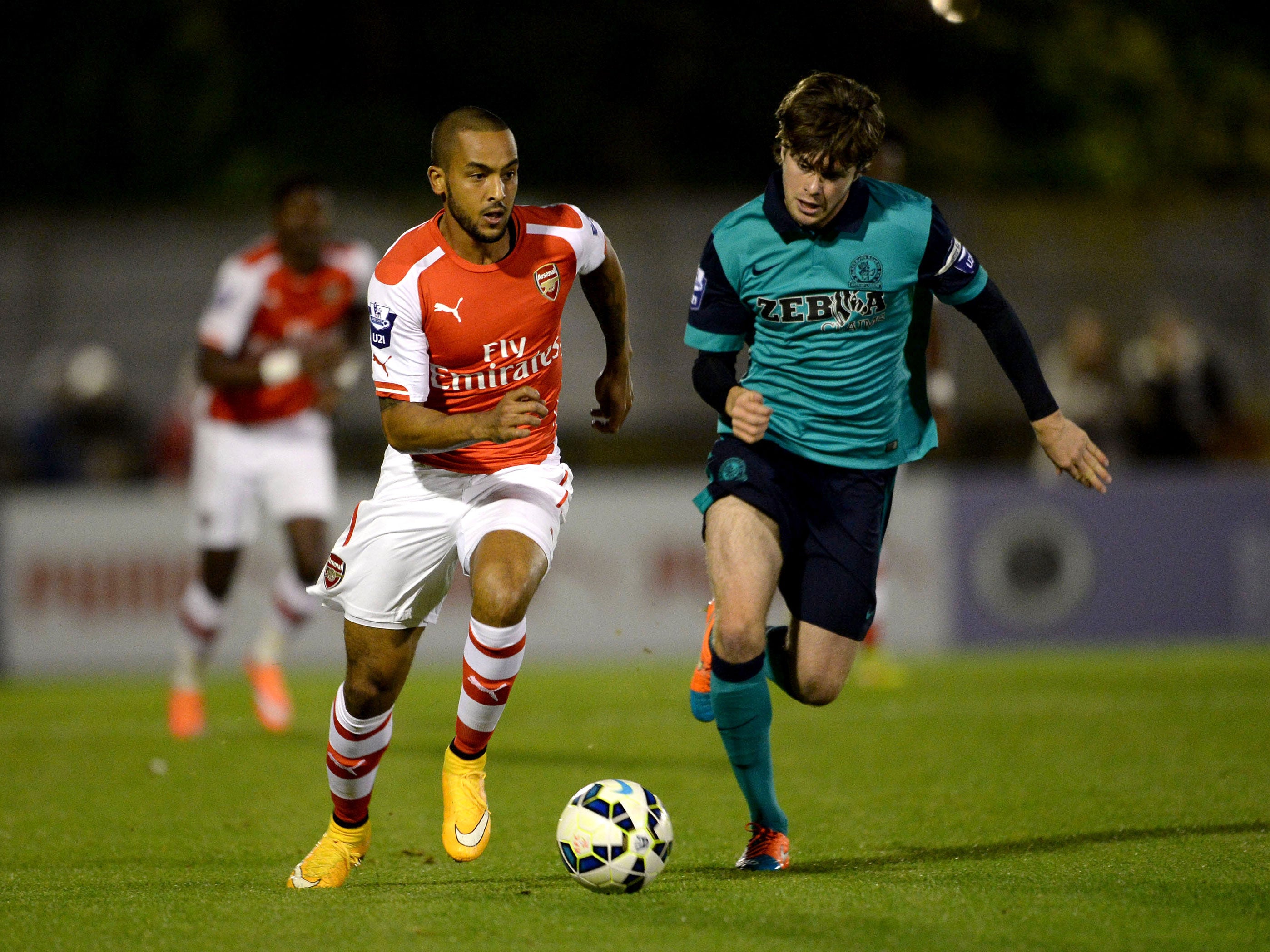 Theo Walcott played 45 minutes on his return from injury