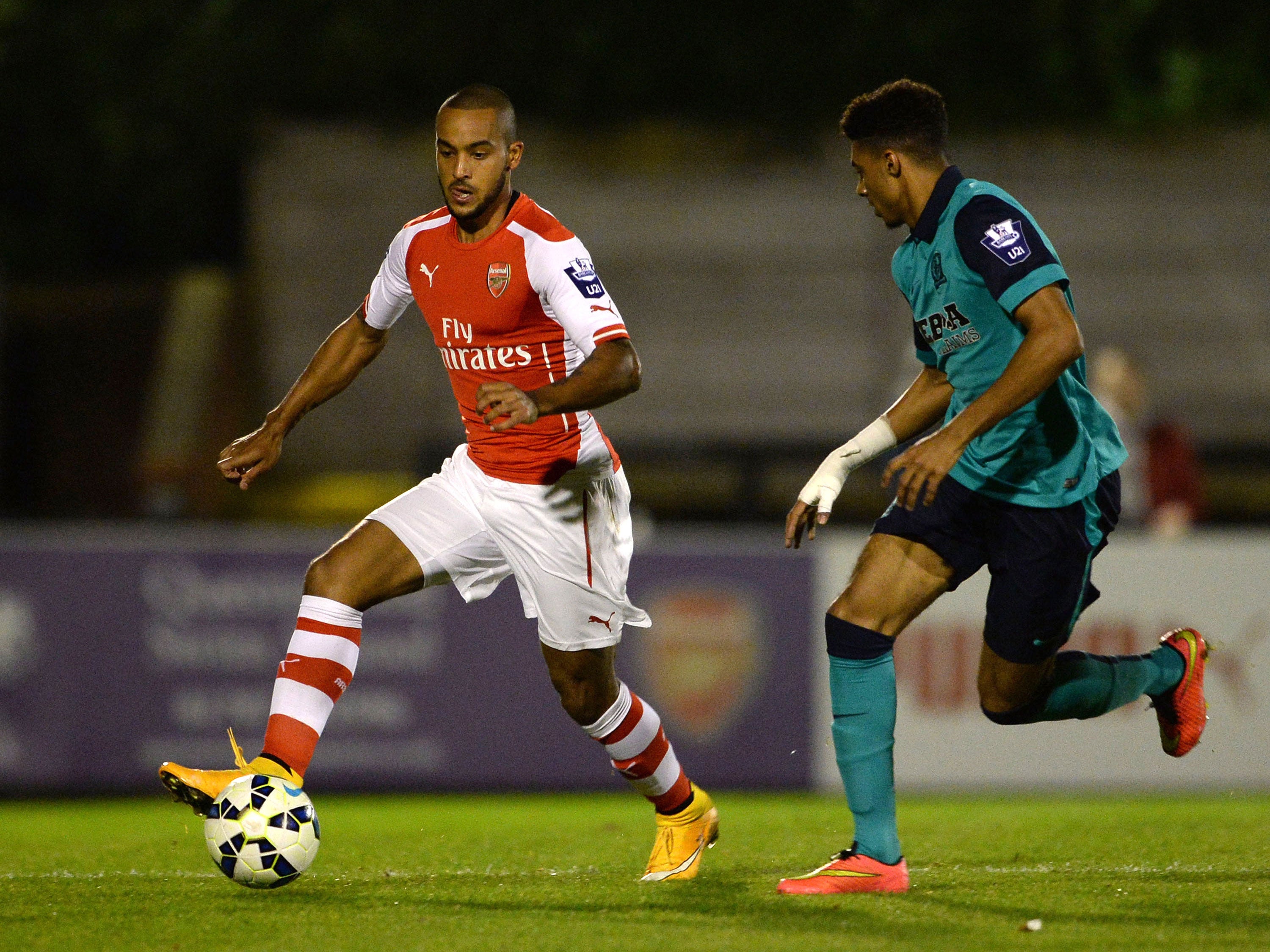 Theo Walcott on his return to action