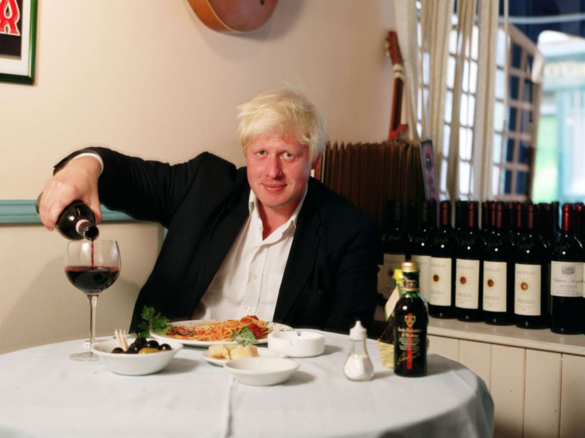 Boris Johnson didn’t get where he is today by being abstemious