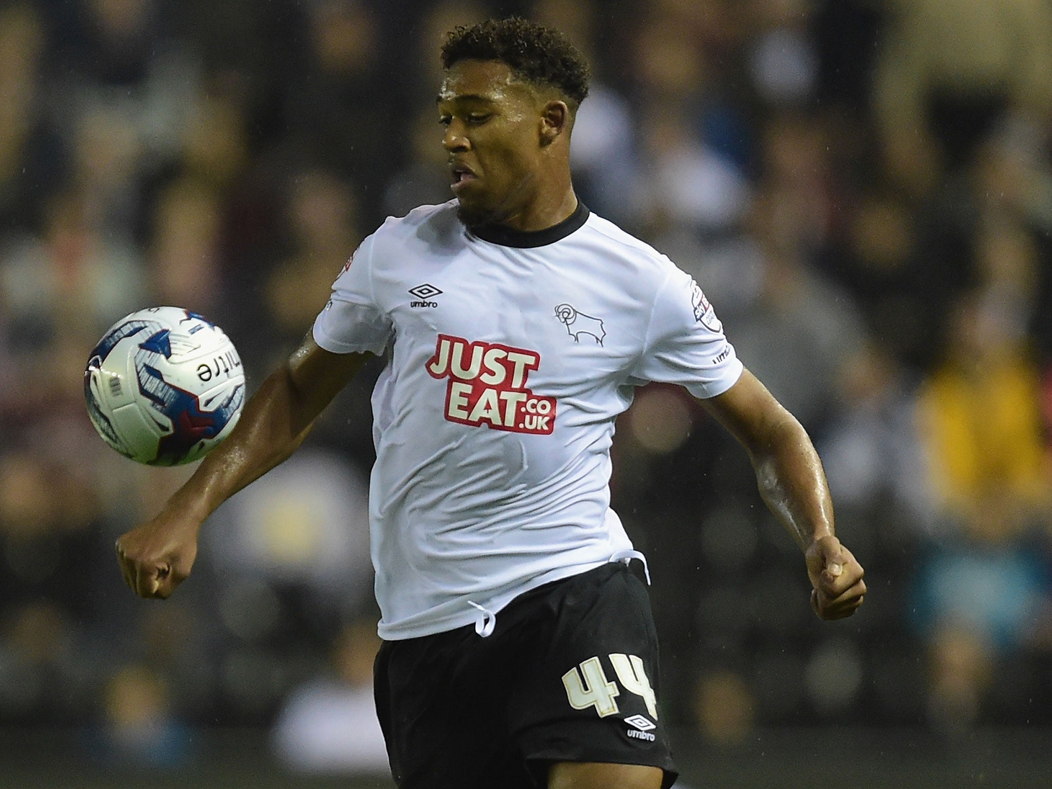 The teenager impressed on loan at Derby County
