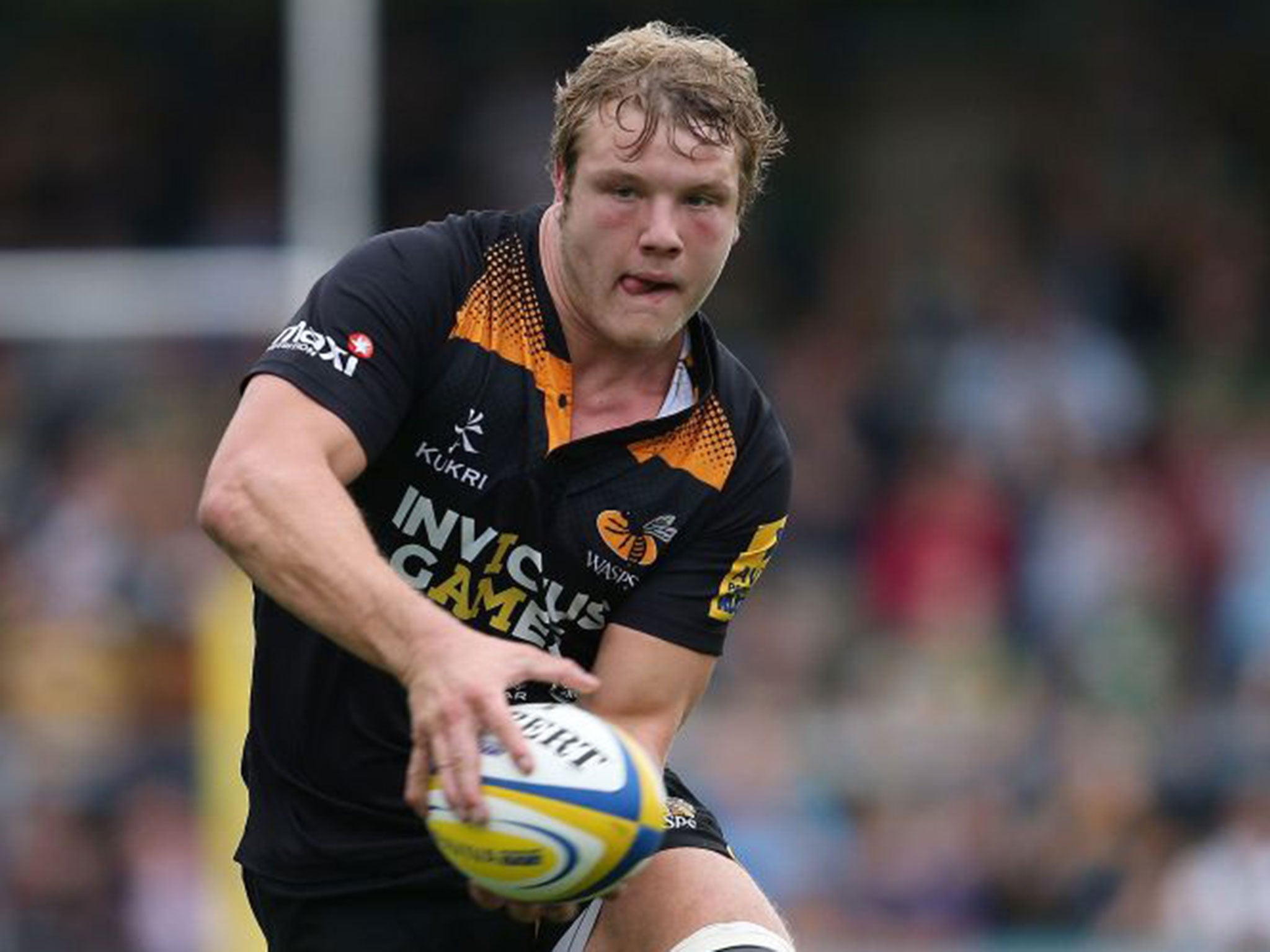 Back in the fray: Joe Launchbury to make his return from injury