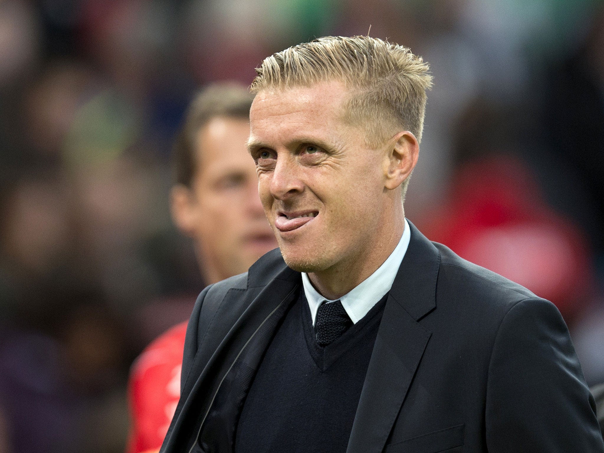 Swansea manager Garry Monk missed out on the opportunity to better their best ever Premier League points tally