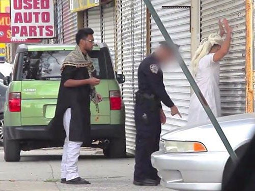 Adam Saleh and Sheik Akbar prank a US cop