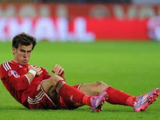 Bale ruled out with injury