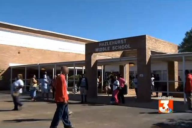 Hundreds of parents removed their children from a school in Mississippi after its principle returned from a trip to Africa
