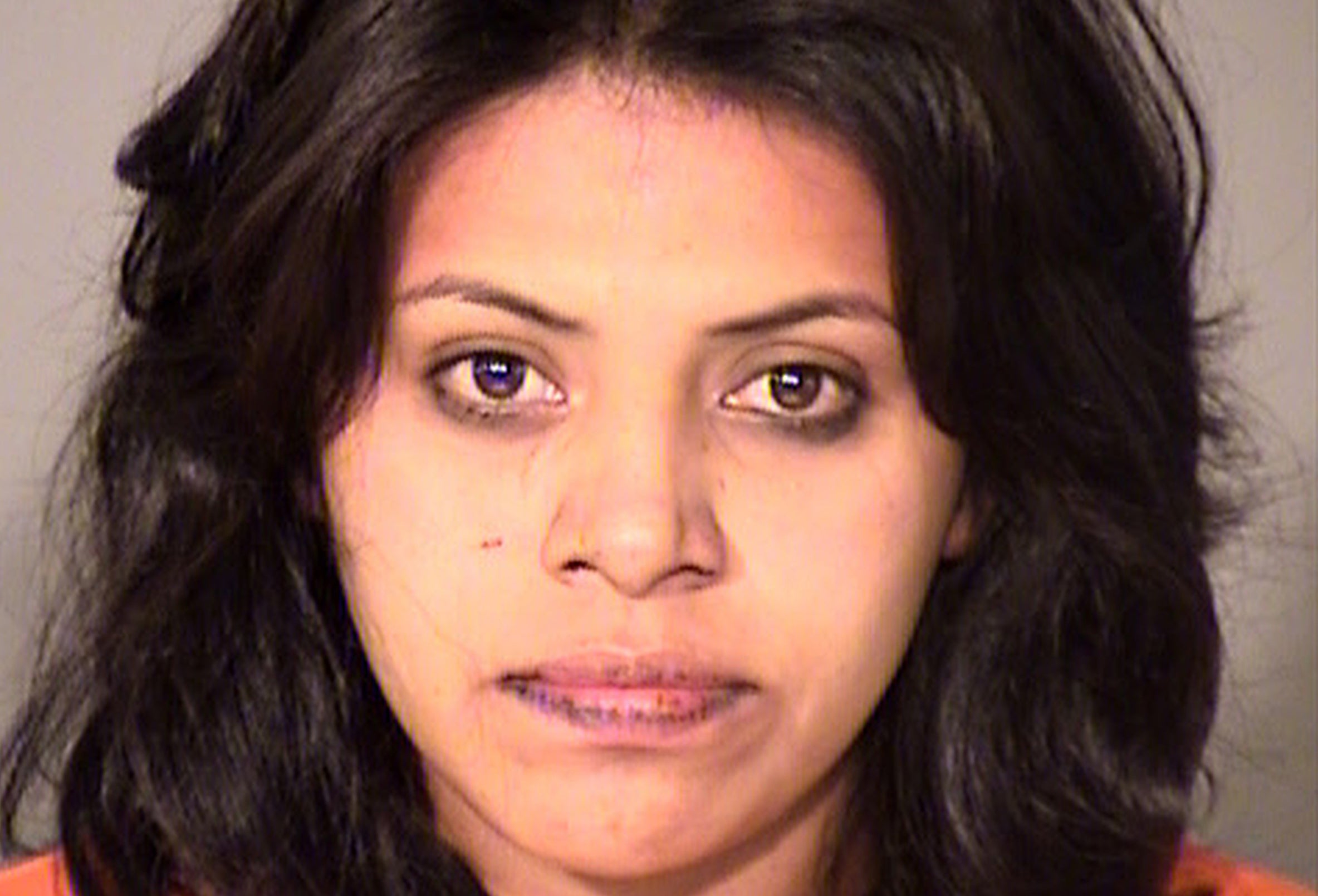 Genoveva Nunez-Figueroa, 28, was arrested after getting stuck inside a chimney trying to enter a home in California
