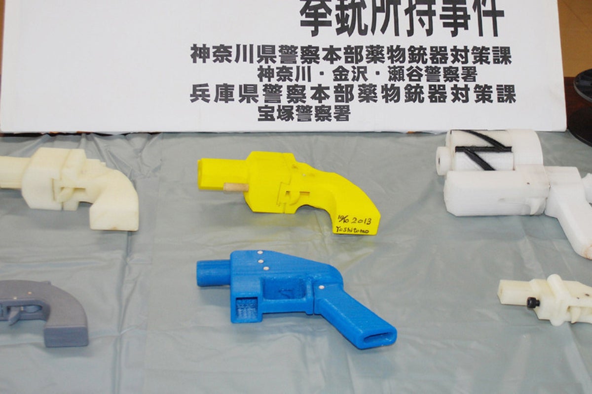Japanese man jailed for two years for creating 3D printed guns | The ...