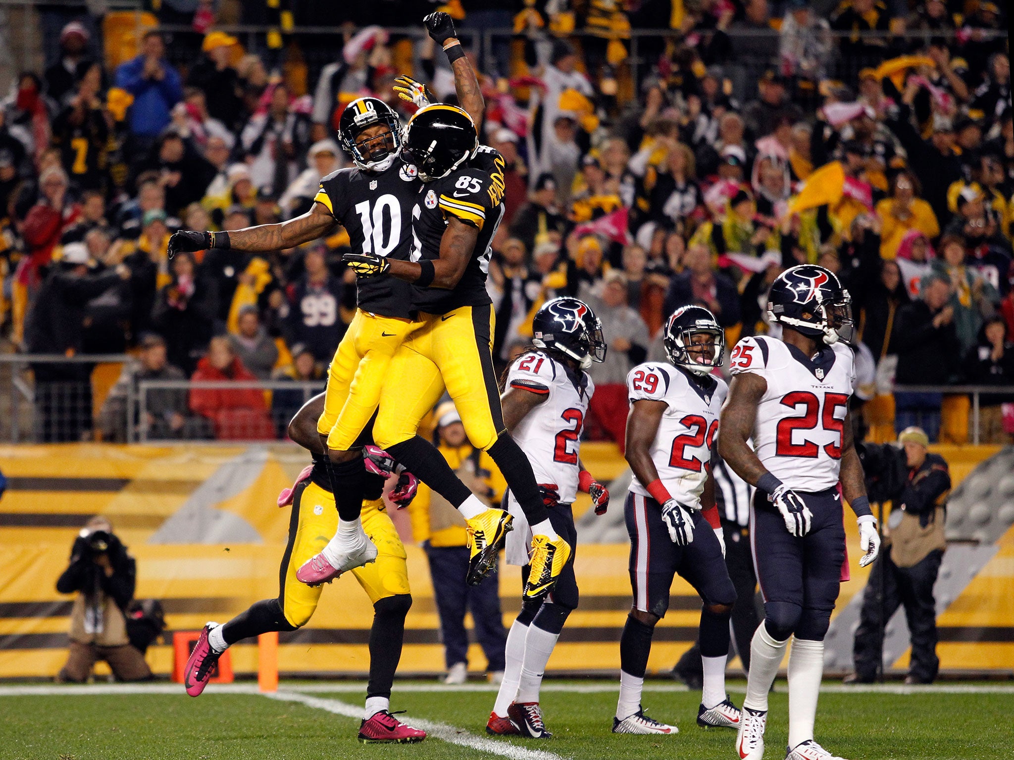 Pittsburgh Steelers vs Houston Texans: 24 points in three minutes help  Steelers to 30-23 victory, The Independent