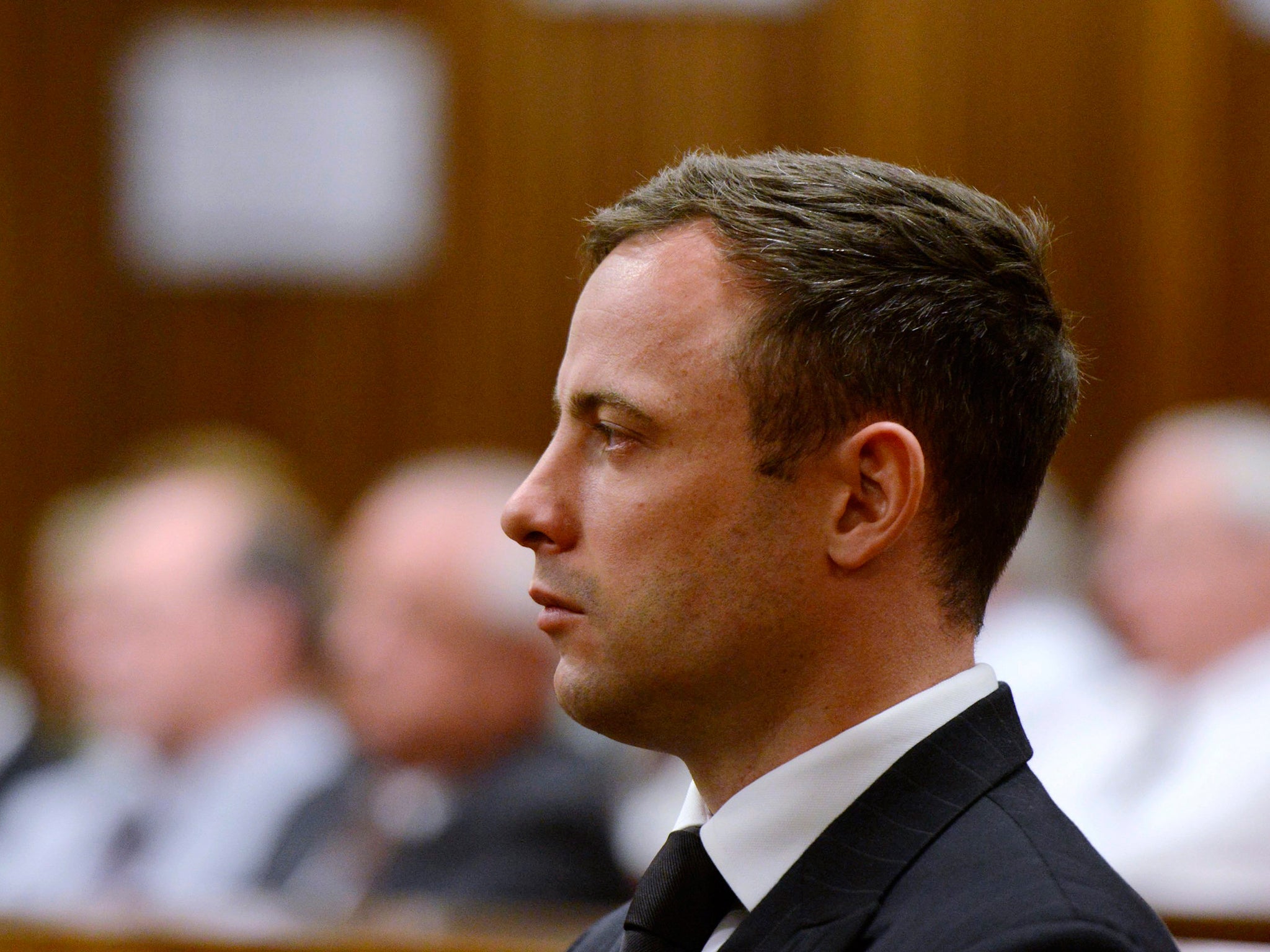 Oscar Pistorius attends his last day of sentencing at the North Gauteng High Court in Pretoria