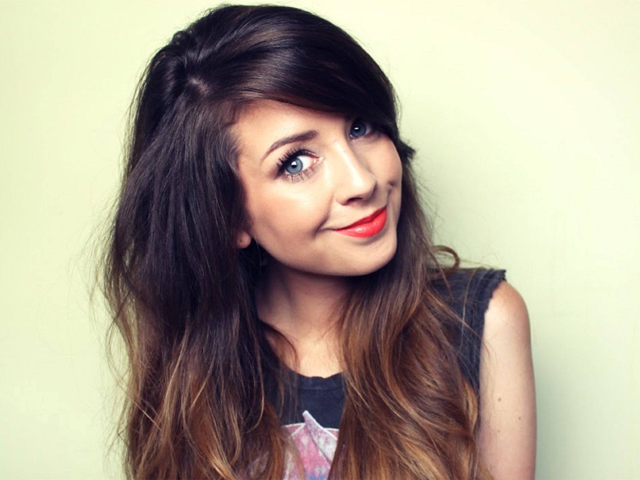 Fashion and beauty vlogger Zoella