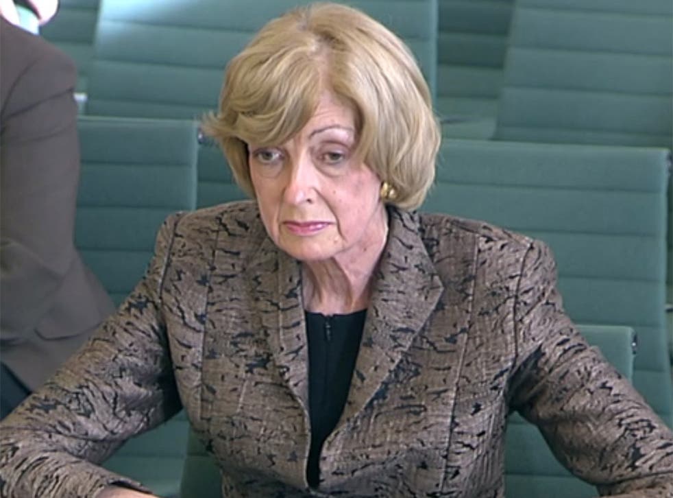 Fiona Woolf couldn't remember if the Brittans were on her Christmas card list