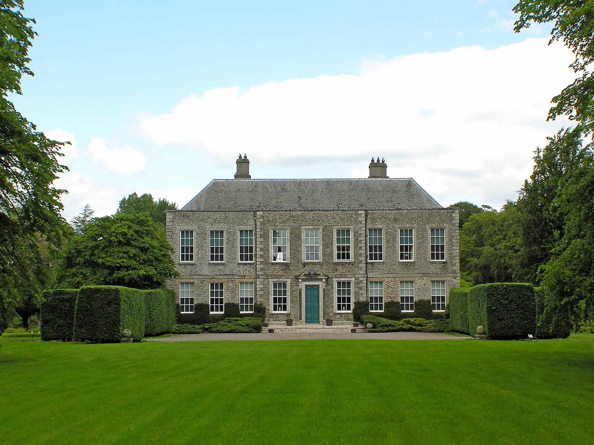 Former Independent owner Sir Anthony O'Reilly's estate in Ireland. On the market with Knight Frank, price in excess of €30 million