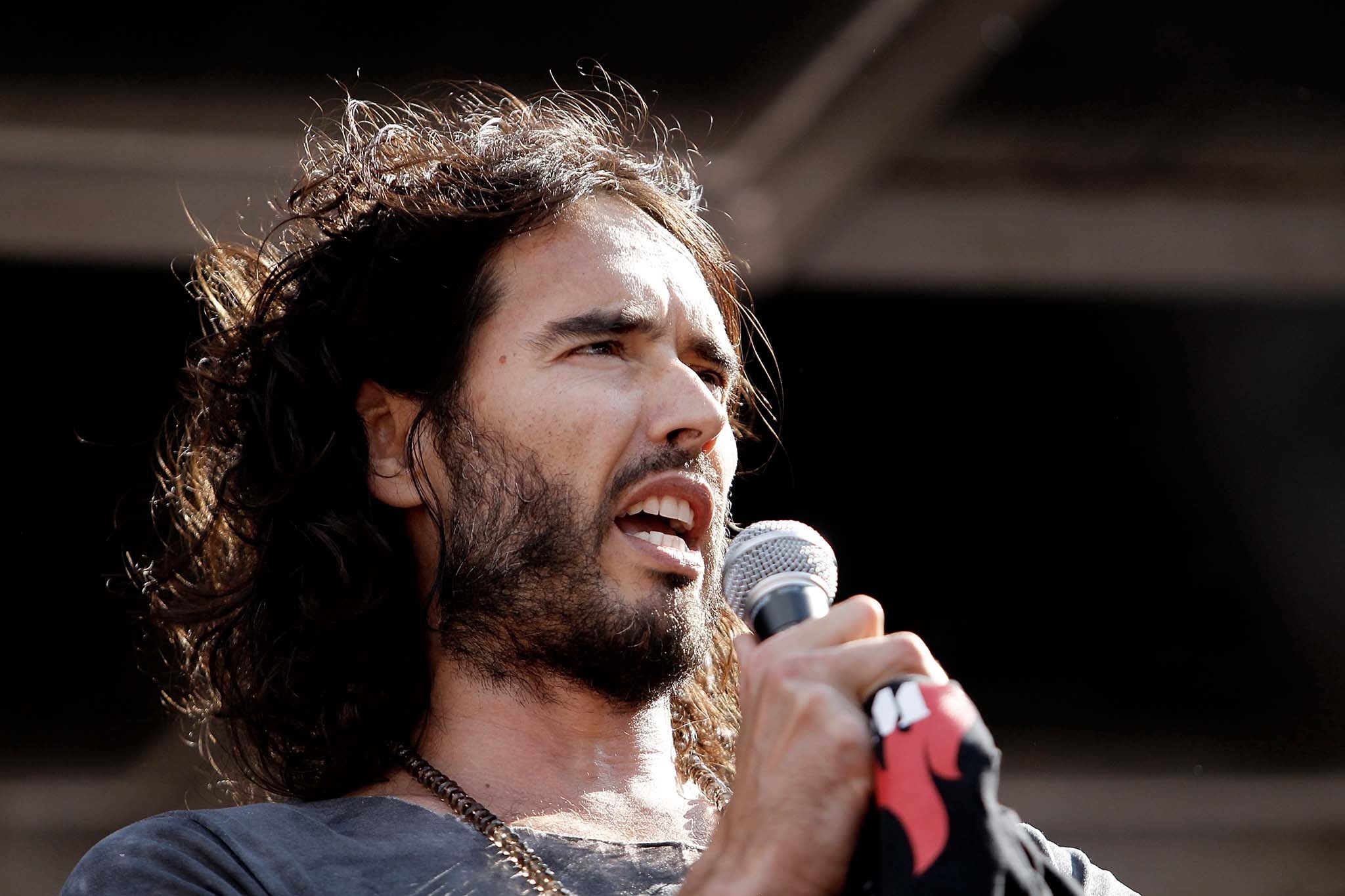 Russell Brand has written a book of political analysis called Revolution