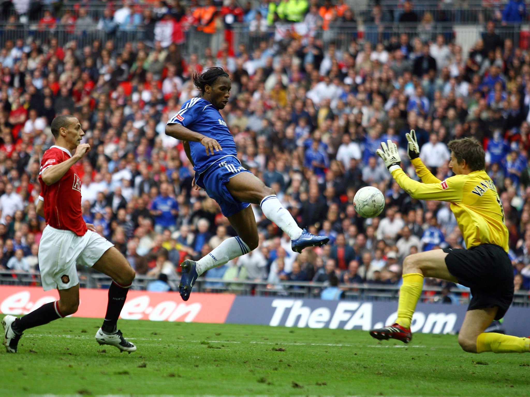 Drogba scored the only goal of a terrible FA Cup final in 2007