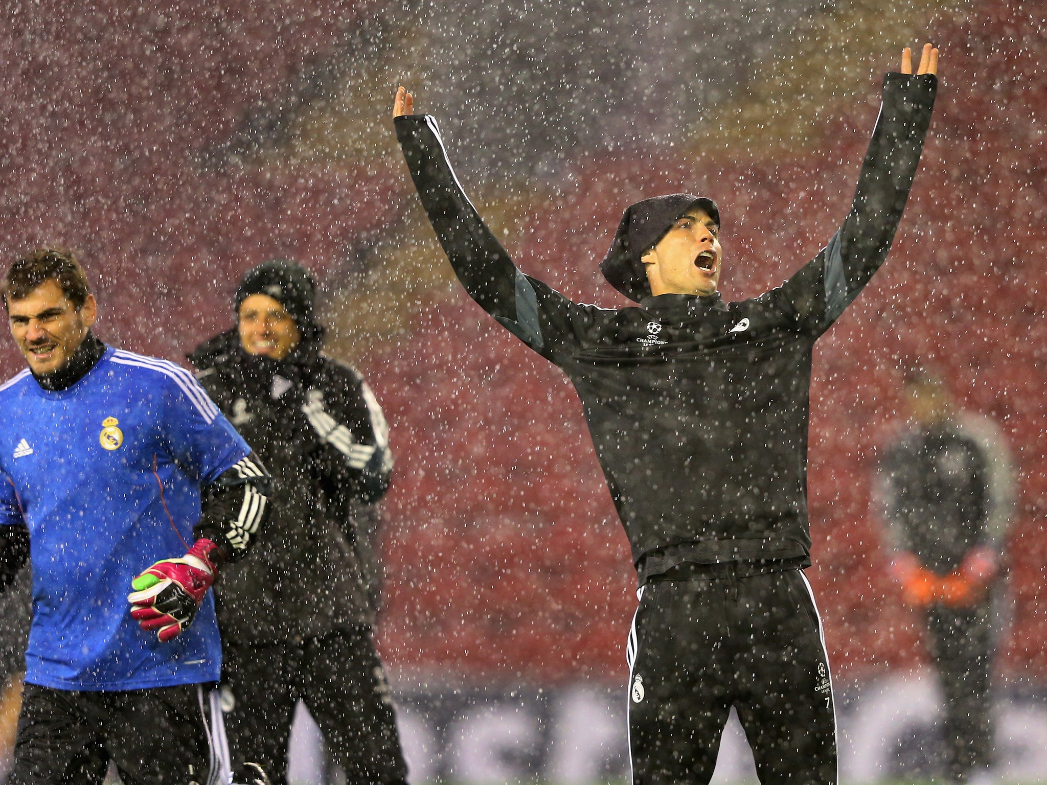 Cristiano Ronaldo at Anfield