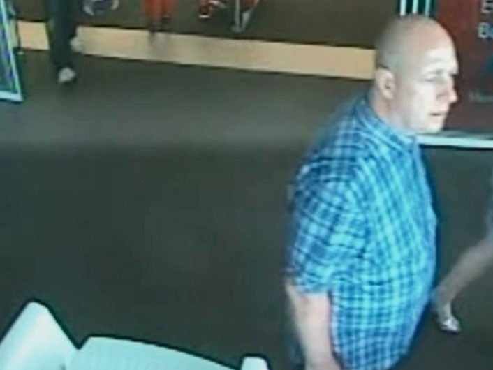 Alan Knight was caught walking out of Tesco on CCTV