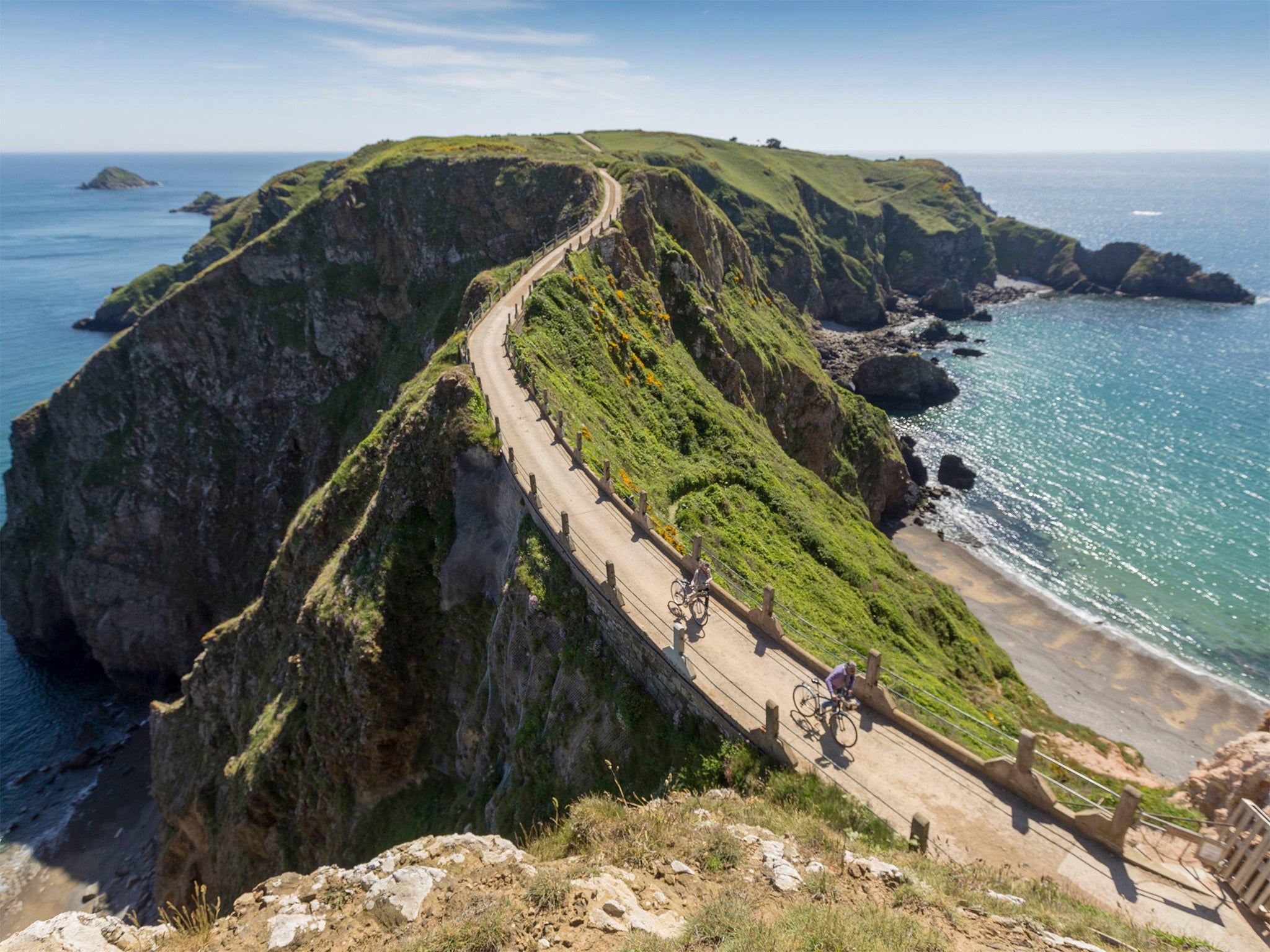 The tiny island of Sark held its first election in 2008 but the Barclays argued its system breached European laws