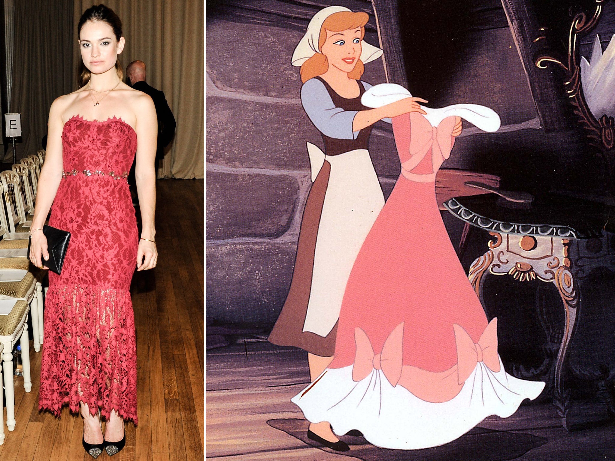 Lily James from ‘Downton Abbey’ will play Cinderella in Disney’s remake (Rex