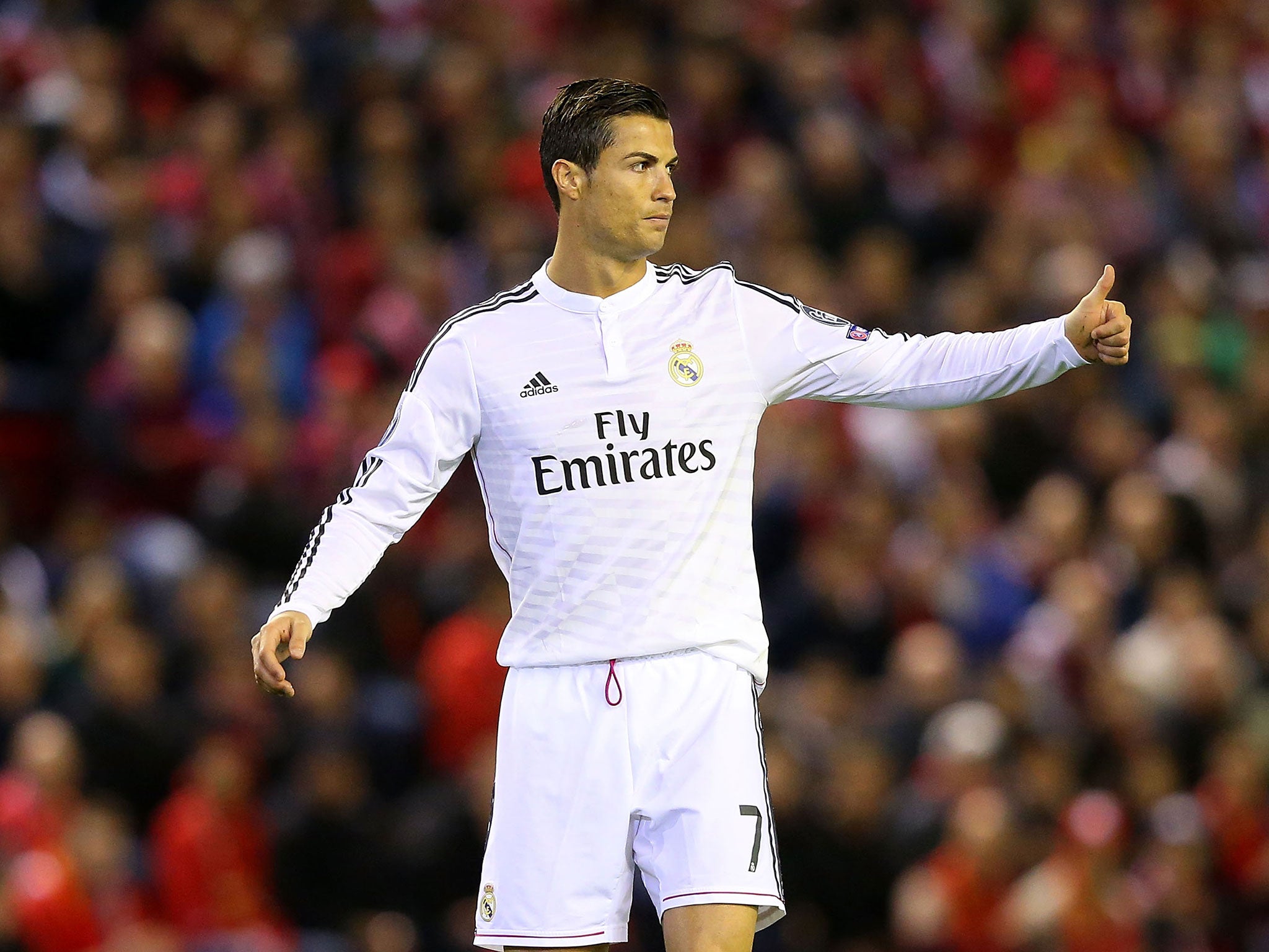 Cristiano Ronaldo excelled for Real Madrid