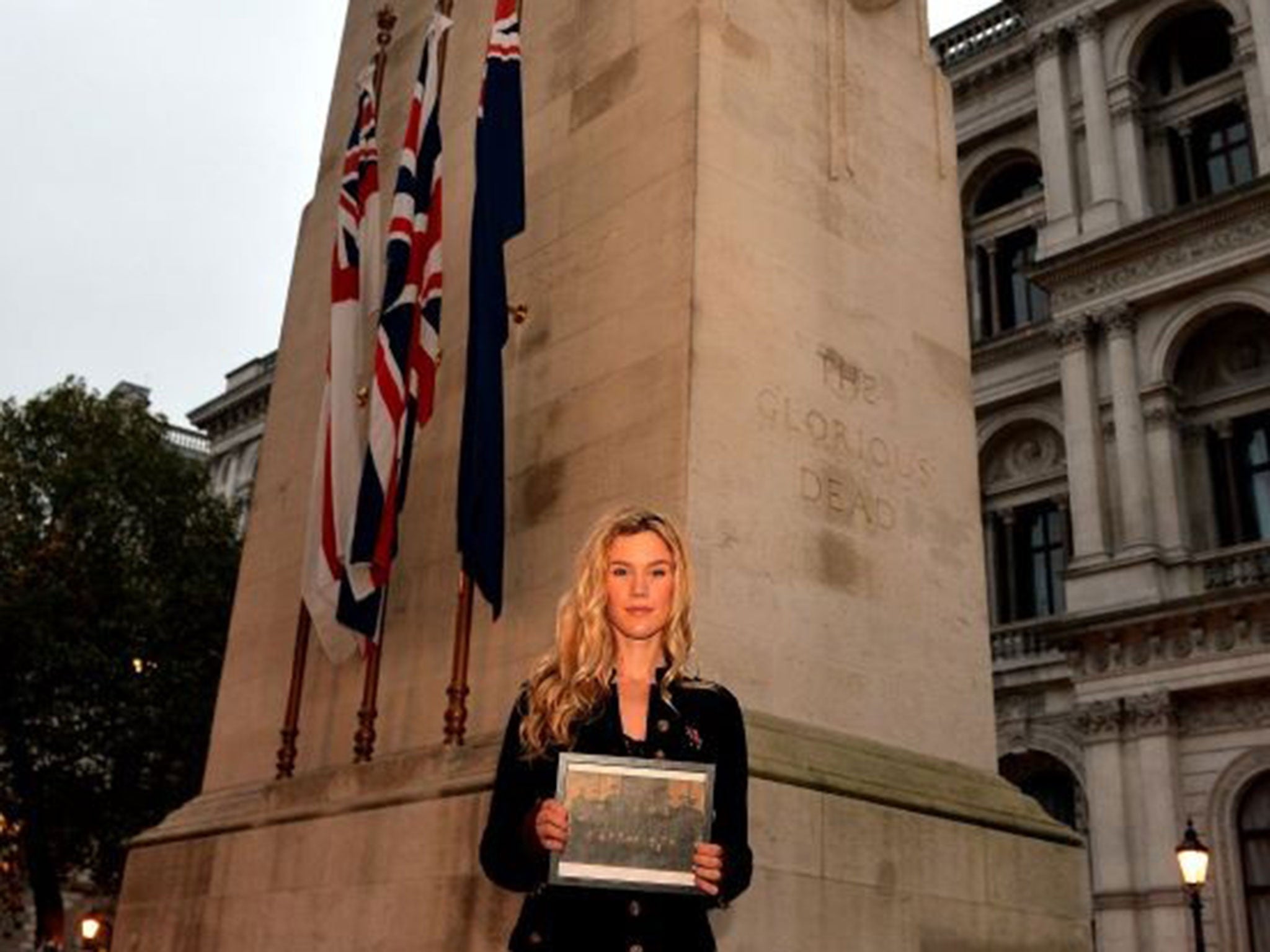 Singer Joss Stone taking part in The Watch