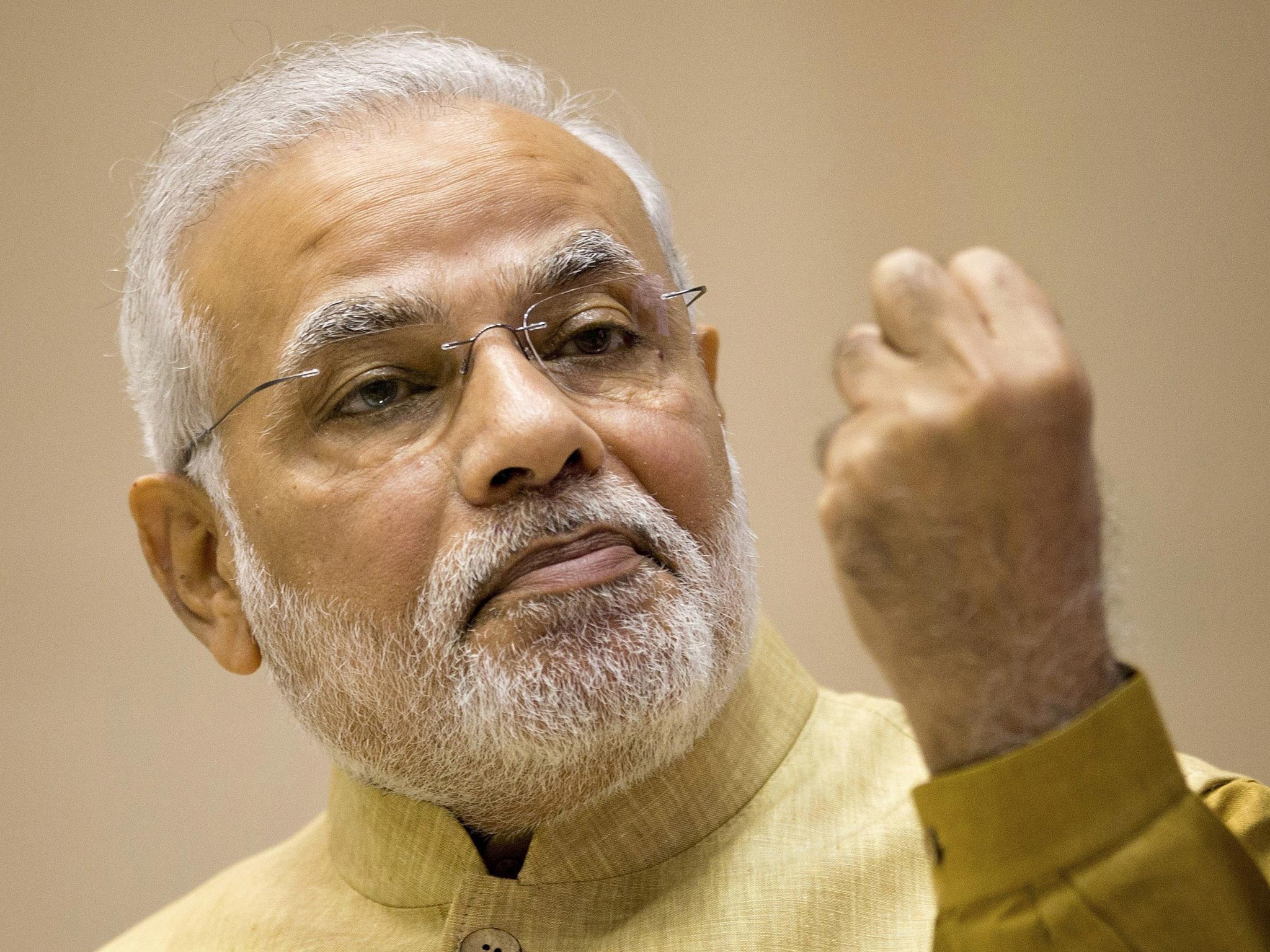 India's Prime Minister Narendra Modi has vowed to crack down on untaxed transactions