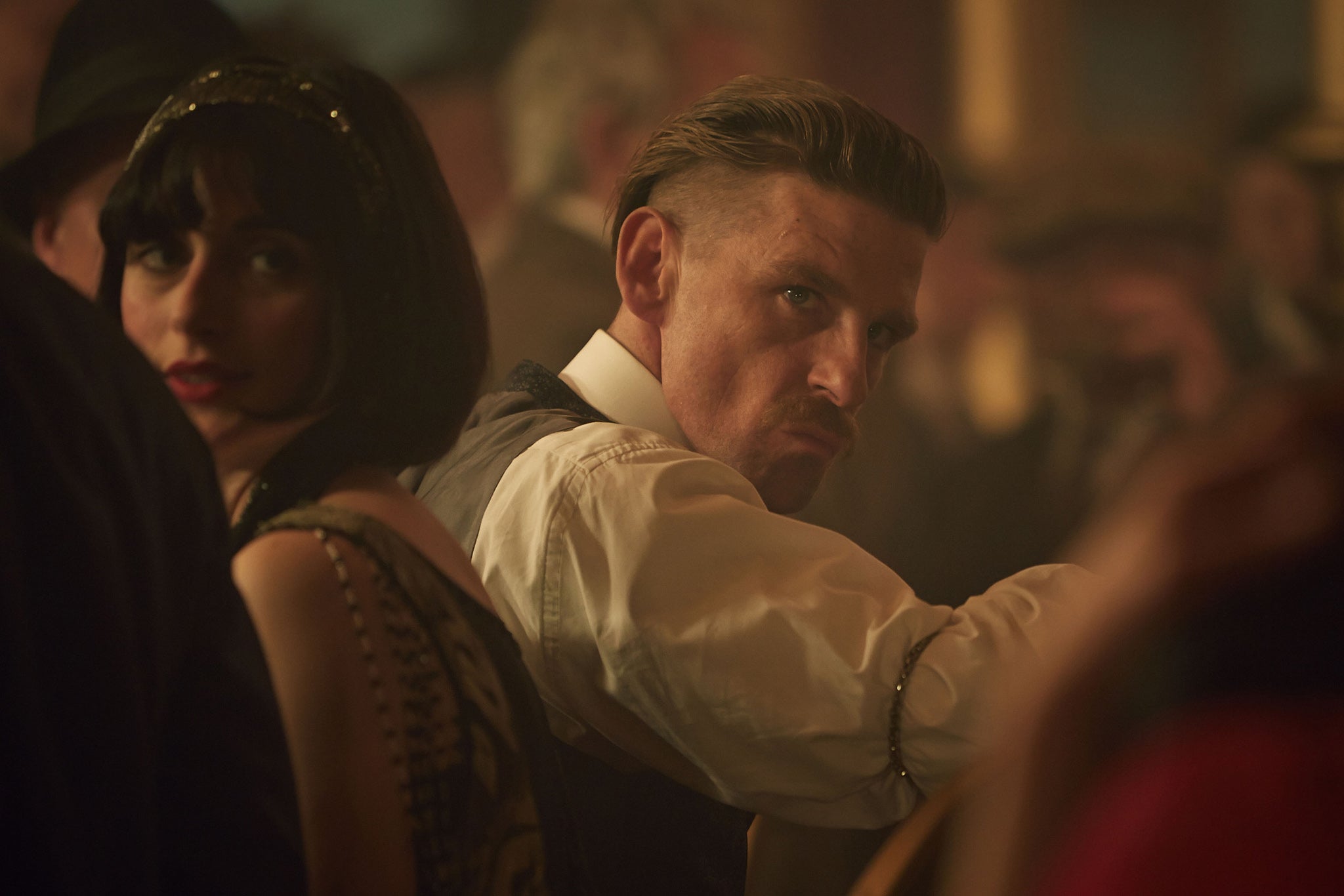 Paul Anderson plays Arthur Shelby in Peaky Blinders series two