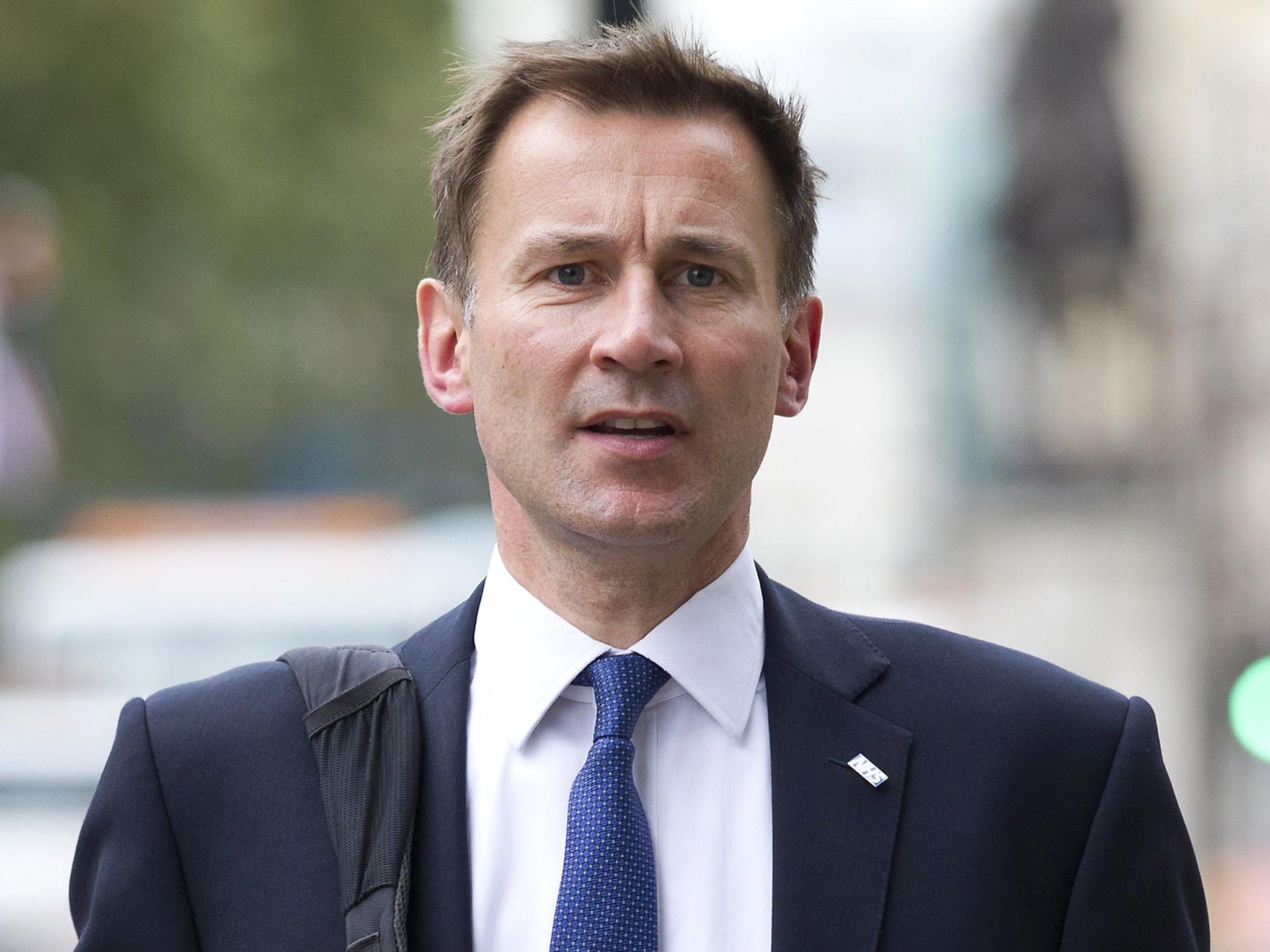 Jeremy Hunt has come under criticism following the leaked memo