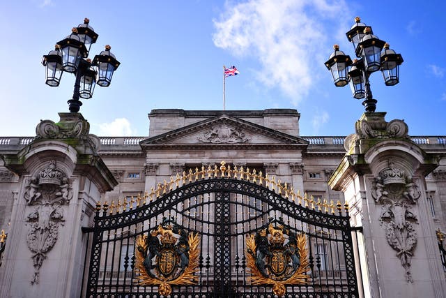 A police officer has been suspended from duty and arrested after ammunition was found in his personal locker on the grounds of Buckingham Palace