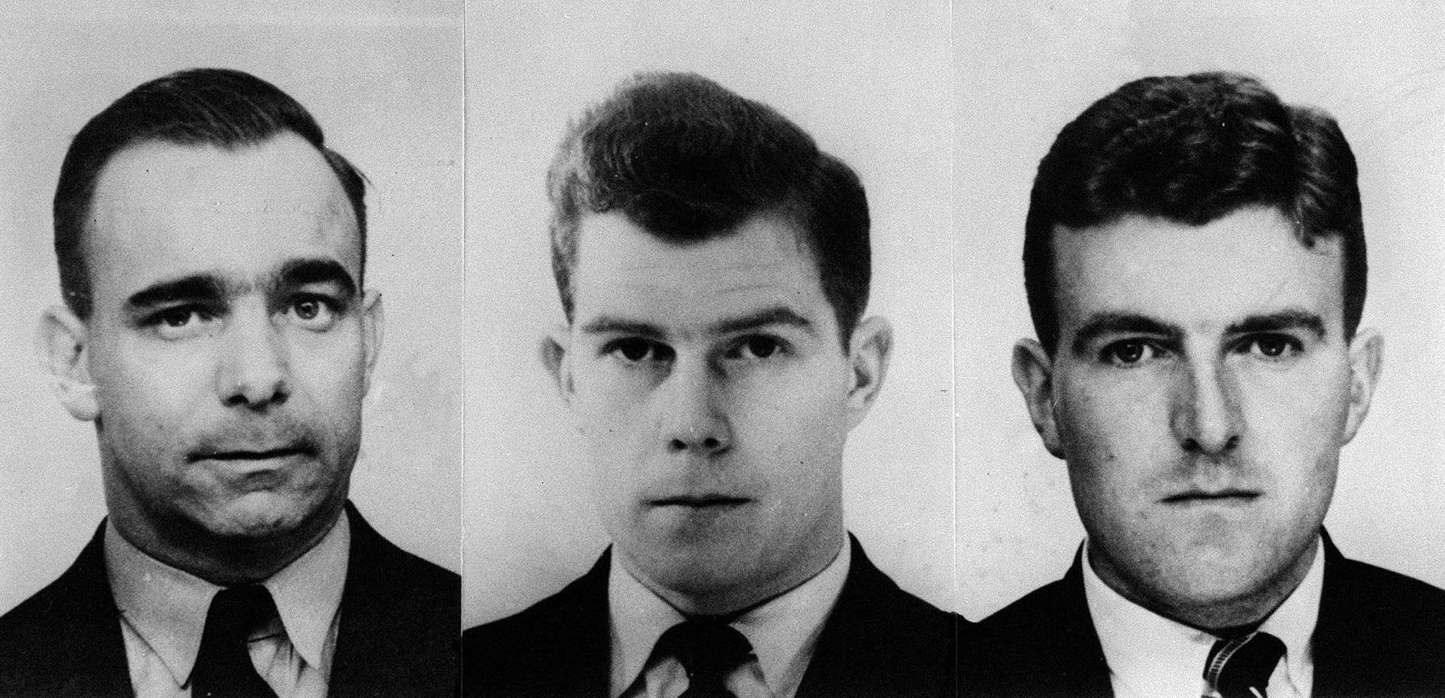 From left to right: PC Geoffrey Fox, Detective Constable David Wombwell and Sergeant
Christopher Head