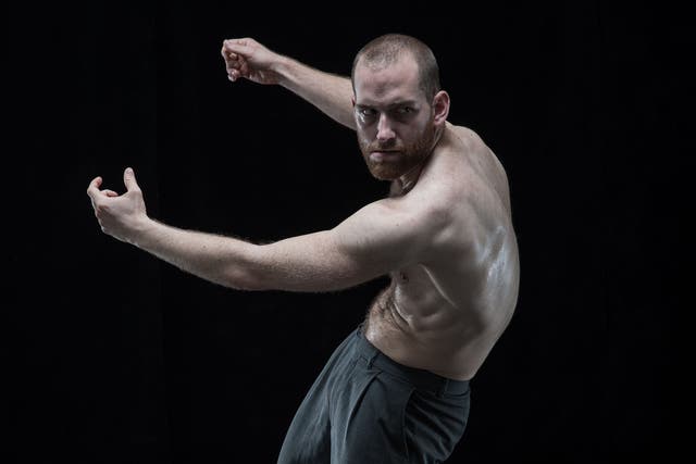 Hannes Langdorf in John, Lloyd Newson’s latest dance-theatre piece for DV8. You’ll find no pirouettes or arabesques in his work, he says, ‘because they’re absolutely meaningless'