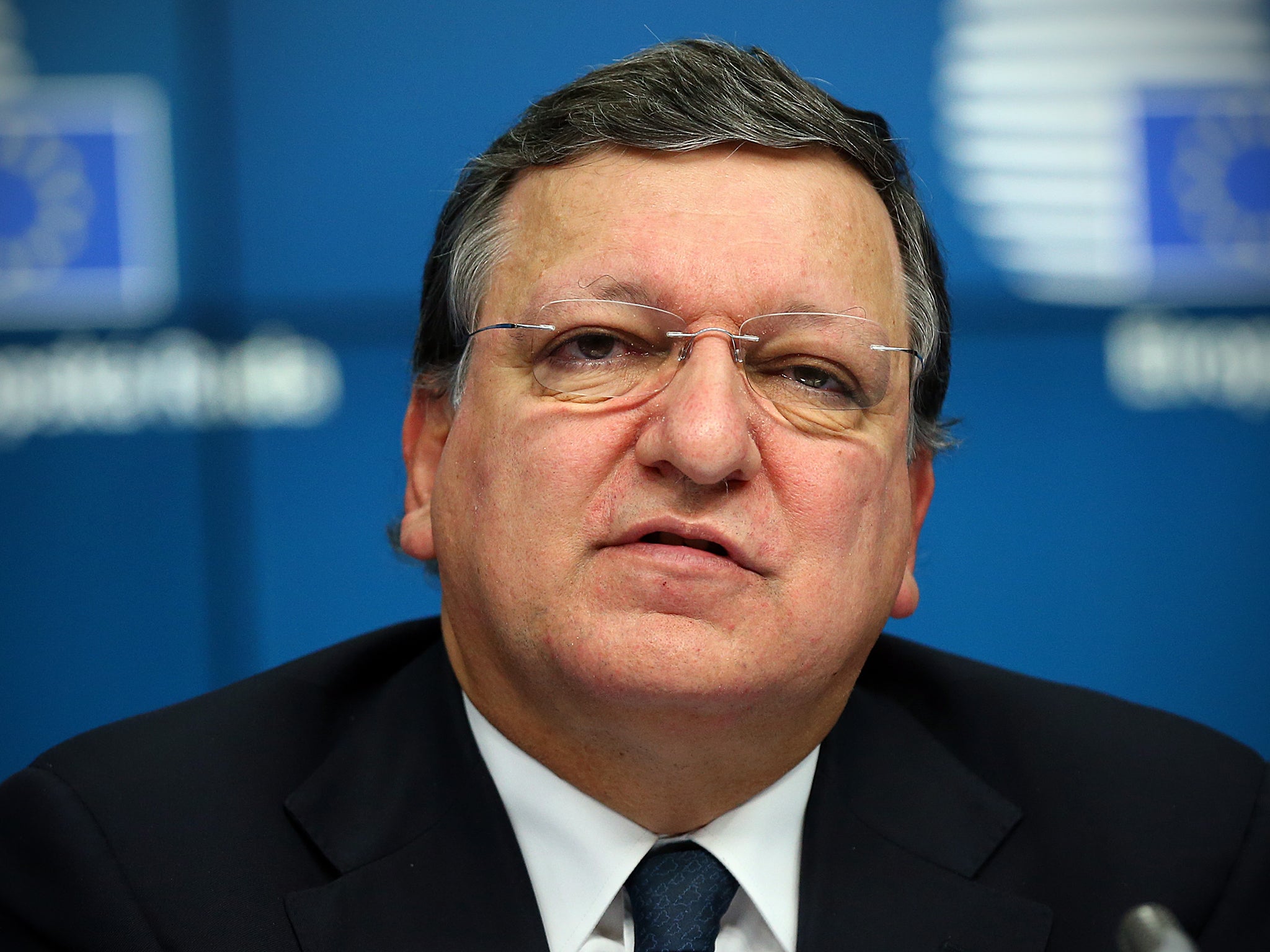 Jose Manuel Barroso has hit back at the Prime Minister