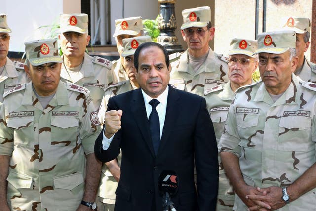 President Abdel Fattah al-Sisi has vowed to take drastic measures to uproot the militants