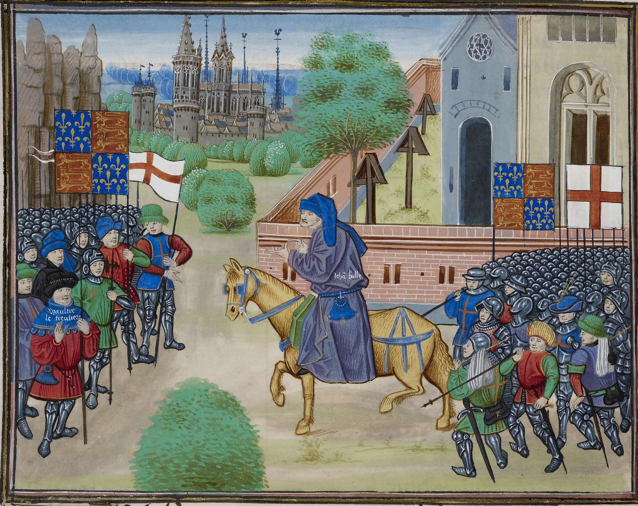 Power to the people: John Balle is credited as being the architect of the uprising in 1381