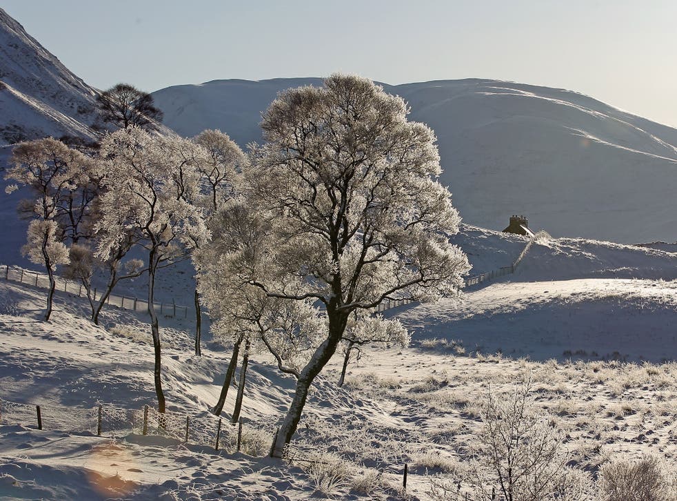 Glen Clunie in Perthshire in December 2010, when heavy snow caused widespread disruption