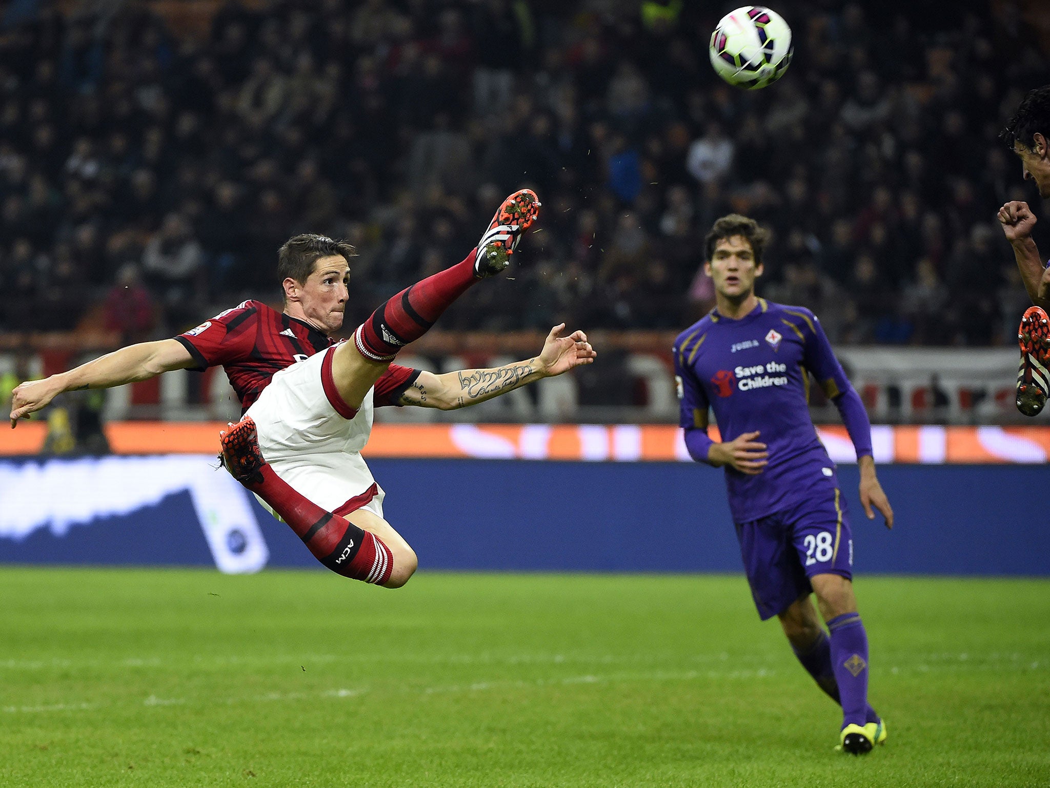 Fernando Torres has swapped London for Milan, but is still finding goals hard to come by