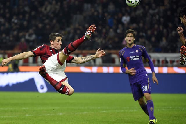 Fernando Torres has swapped London for Milan, but is still finding goals hard to come by